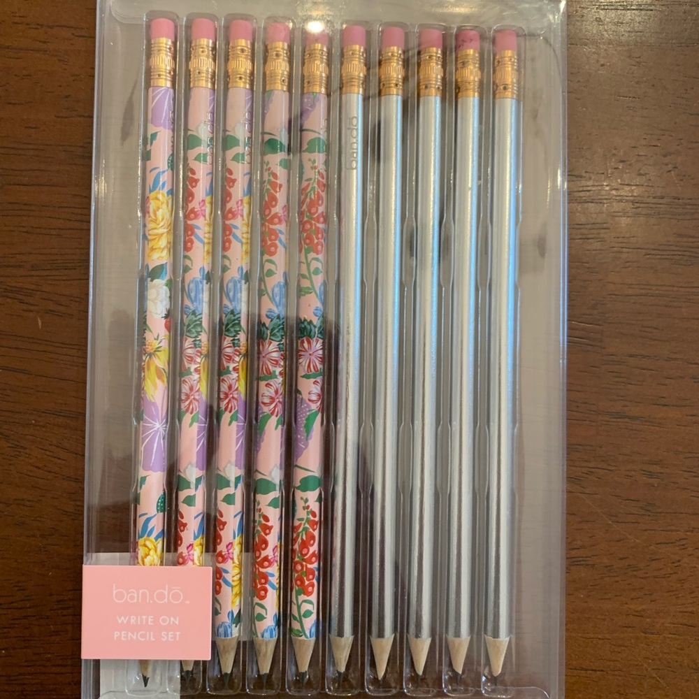 Great pencil and notepad set from ban.dō